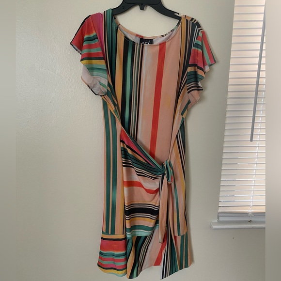 ECI NEW YORK - MULTI COLOR DRESS - Picture 1 of 4